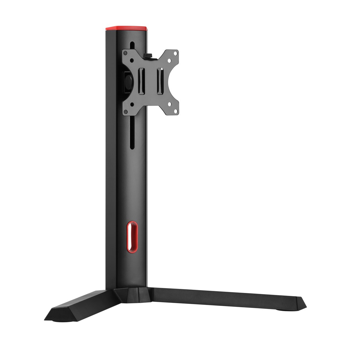 Single Screen Freestanding Pro Gaming Monitor Arm Stand With Headphone Holder