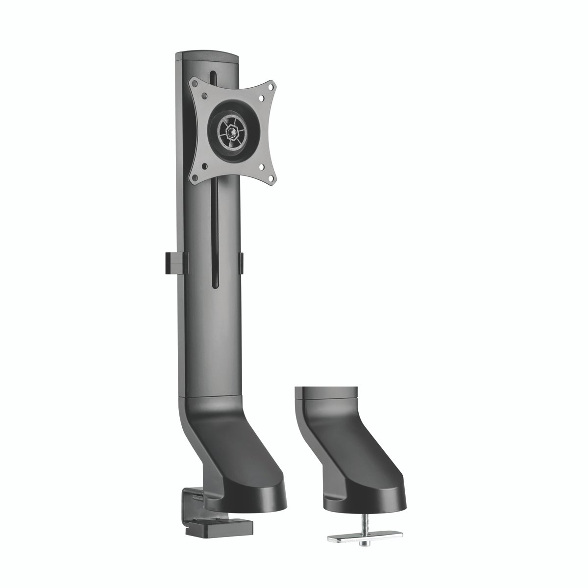 Single Screen Sit-Stand Workstation Compatible Monitor Arm