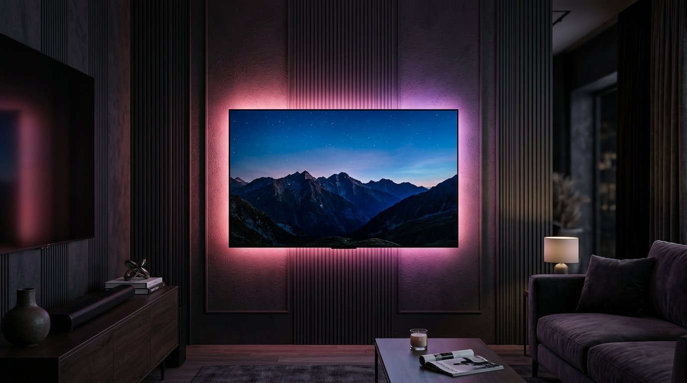 SkillTech Saudi Premium TV Wall Mount Installation Showcase